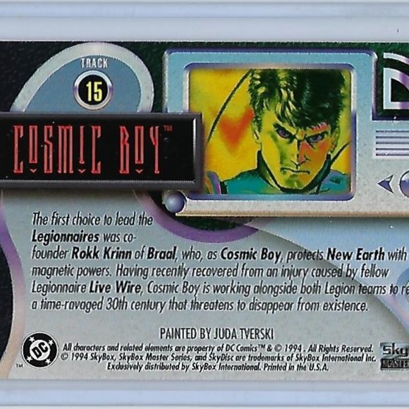 DC Comics 1994 SkyBox Master Series - Cosmic Boy to Guardians of the Universe - Picture 2 of 16